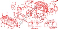 INDICADOR DE COMBINACION COMPONENTES(NS) para Honda CIVIC VTI 4 Puertas 5 velocidades manual 2000