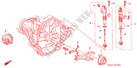 LIBERADOR DE EMBRAGUE (2) para Honda BALLADE 160I VTEC 4 Puertas 5 velocidades manual 2000