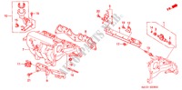 MULTIPLE DE ADMISION(3) para Honda CIVIC 1.6IES 4 Puertas 4 velocidades automática 2000