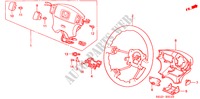 VOLANTE DE DIRECCION(SRS) para Honda BALLADE BASE 4 Puertas 5 velocidades manual 2000