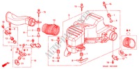 CAMARA DE RESONADOR para Honda CIVIC 1.6LS 4 Puertas 5 velocidades manual 2001
