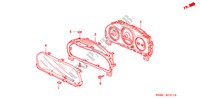 COMPONENTES DEL INDICADOR(NS) (2) para Honda CIVIC 1.6LS 4 Puertas 4 velocidades automática 2003