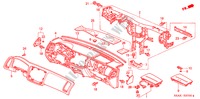 PANEL DE INSTRUMENTO(LH) para Honda CIVIC 1.6LS 4 Puertas 4 velocidades automática 2001