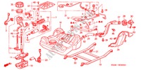 TANQUE DE COMBUSTIBLE(1) para Honda CIVIC 1.4I 4 Puertas 5 velocidades manual 2001