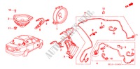 ANTENA/ALTAVOZ(RH) (2) para Honda CITY V 4 Puertas 5 velocidades manual 2006