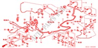 LINEAS DE FRENO(RH) (DISCO) para Honda CITY V 4 Puertas 5 velocidades manual 2005