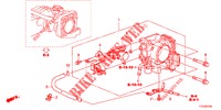 CUERPO MARIPOSA GASES('84,'85)  para Honda JAZZ HYBRID LUXURY 5 Puertas automática completa 2015
