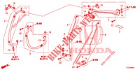 ACONDICIONADOR DE AIRE (FLEXIBLES/TUYAUX) (LH) para Honda CIVIC 1.4 EXECUTIVE 5 Puertas 6 velocidades manual 2012