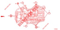 ANILLO (INFERIEUR) para Honda CIVIC 1.4 EXECUTIVE 5 Puertas 6 velocidades manual 2012