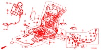 ASIENTO DEL. (D.) (SIEGE REGLAGE MANUEL) para Honda CIVIC 1.4 EXECUTIVE 5 Puertas 6 velocidades manual 2012