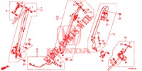 ASIENTO DELANTERO/CINTURONES DE SEGURIDAD  para Honda CIVIC 1.4 EXECUTIVE 5 Puertas 6 velocidades manual 2012