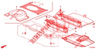CAJA DE PISO TRASERO  para Honda CIVIC 1.4 EXECUTIVE 5 Puertas 6 velocidades manual 2012
