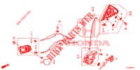 CERRADURAS PUERTA TRAS./MANIJA EXTERIOR  para Honda CIVIC 1.4 EXECUTIVE 5 Puertas 6 velocidades manual 2012