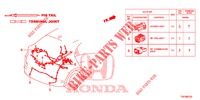 CONECTOR ELECTRICO (ARRIERE) para Honda CIVIC 1.4 EXECUTIVE 5 Puertas 6 velocidades manual 2012