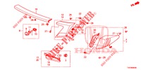 LUZ TRASERA/LUZ DE LICENCIA (PGM FI)  para Honda CIVIC 1.4 EXECUTIVE 5 Puertas 6 velocidades manual 2012