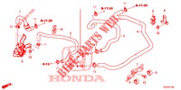 MANGUERA DE AGUA/CONDUCTO DE CALEFACTOR (1.4L) (LH) para Honda CIVIC 1.4 EXECUTIVE 5 Puertas 6 velocidades manual 2012