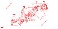 MANGUERA DE AGUA/CONDUCTO DE CALEFACTOR (1.4L) para Honda CIVIC 1.4 EXECUTIVE 5 Puertas 6 velocidades manual 2012