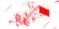 RADIADOR (1.4L) para Honda CIVIC 1.4 EXECUTIVE 5 Puertas 6 velocidades manual 2012