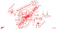 RECUBRIMIENTO DE PUERTA(4D)  para Honda CIVIC 1.4 EXECUTIVE 5 Puertas 6 velocidades manual 2012