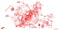 ALOJAMIENTO DE EMBRAGUE  para Honda CIVIC 1.4 EXECUTIVE TUNER LESS 5 Puertas 6 velocidades manual 2014