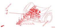 APOYO DE GRUPO DE CABLE DE MOTOR (1.4L) para Honda CIVIC 1.4 EXECUTIVE TUNER LESS 5 Puertas 6 velocidades manual 2014