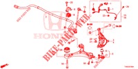 ARTICULACION DELANTERA  para Honda CIVIC 1.4 EXECUTIVE TUNER LESS 5 Puertas 6 velocidades manual 2014