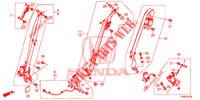 ASIENTO DELANTERO/CINTURONES DE SEGURIDAD  para Honda CIVIC 1.4 EXECUTIVE TUNER LESS 5 Puertas 6 velocidades manual 2014