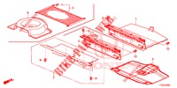 CAJA DE PISO TRASERO  para Honda CIVIC 1.4 EXECUTIVE TUNER LESS 5 Puertas 6 velocidades manual 2014