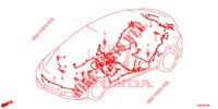 CONJUNTO DE ALAMBRES (3) (LH) para Honda CIVIC 1.4 EXECUTIVE TUNER LESS 5 Puertas 6 velocidades manual 2014