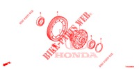 ENGRANAJE DIFERENCIAL  para Honda CIVIC 1.4 EXECUTIVE TUNER LESS 5 Puertas 6 velocidades manual 2014