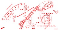 MOLDURA/PROTECTOR  para Honda CIVIC 1.4 EXECUTIVE TUNER LESS 5 Puertas 6 velocidades manual 2014