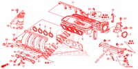 MULTIPLE DE ADMISION (1.4L) para Honda CIVIC 1.4 EXECUTIVE TUNER LESS 5 Puertas 6 velocidades manual 2014