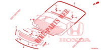 PARABRISAS DELANTERO/ PARABRISAS TRASERA  para Honda CIVIC 1.4 EXECUTIVE TUNER LESS 5 Puertas 6 velocidades manual 2014