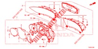 VELOCIMETRO  para Honda CIVIC 1.4 EXECUTIVE TUNER LESS 5 Puertas 6 velocidades manual 2014