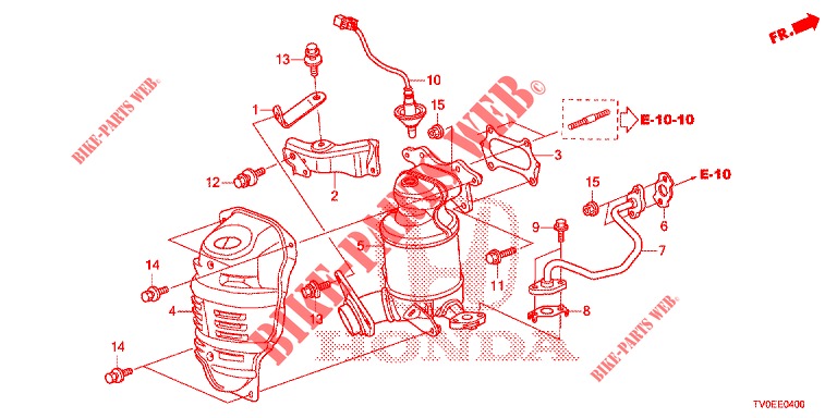 CONVERTIDOR DE PAR TORSOR (1.4L) para Honda CIVIC 1.4 EXECUTIVE TUNER LESS 5 Puertas 6 velocidades manual 2014