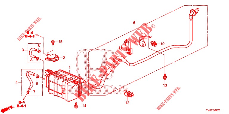 RECIPIENTE  para Honda CIVIC 1.4 EXECUTIVE TUNER LESS 5 Puertas 6 velocidades manual 2014