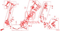 ASIENTO DELANTERO/CINTURONES DE SEGURIDAD  para Honda CIVIC DIESEL 1.6 ELEGANCE 5 Puertas 6 velocidades manual 2013