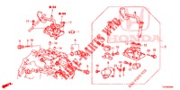PALANCA DE CAMBIO (DIESEL) (1.6L) para Honda CIVIC DIESEL 1.6 ELEGANCE 5 Puertas 6 velocidades manual 2013
