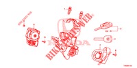 COMPONENTES CILINDRO LLAVE  para Honda CIVIC DIESEL 1.6 EXECUTIVE 5 Puertas 6 velocidades manual 2015