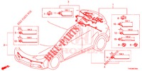 CONJUNTO DE ALAMBRES (5) para Honda CIVIC DIESEL 1.6 EXECUTIVE 5 Puertas 6 velocidades manual 2015