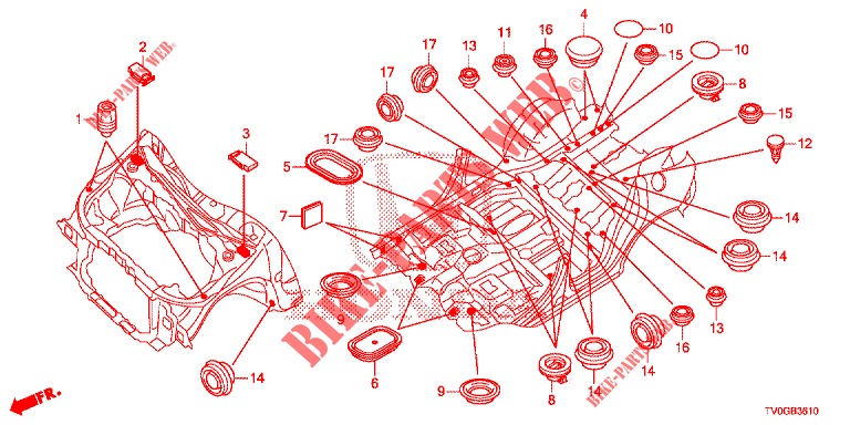 ANILLO (AVANT) para Honda CIVIC DIESEL 1.6 EXECUTIVE 5 Puertas 6 velocidades manual 2015