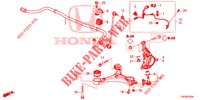 ARTICULACION DELANTERA  para Honda CIVIC DIESEL 1.6 EXECUTIVE 5 Puertas 6 velocidades manual 2013