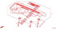 CUBIERTA DE MOTOR (DIESEL) (1.6L) para Honda CIVIC DIESEL 1.6 EXECUTIVE 5 Puertas 6 velocidades manual 2013