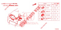 CONECTOR ELECTRICO (ARRIERE) para Honda CIVIC DIESEL 1.6 EXECUTIVE 5 Puertas 6 velocidades manual 2014