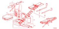 HERRAMIENTAS/GATO  para Honda CIVIC DIESEL 1.6 EXECUTIVE 5 Puertas 6 velocidades manual 2014