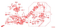 PALANCA DE CAMBIO (DIESEL) para Honda CIVIC DIESEL 1.6 EXECUTIVE 5 Puertas 6 velocidades manual 2014