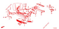PARAGOLPES DELANTERO  para Honda CIVIC DIESEL 1.6 EXECUTIVE 5 Puertas 6 velocidades manual 2014