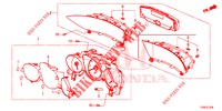 VELOCIMETRO  para Honda CIVIC DIESEL 1.6 EXECUTIVE 5 Puertas 6 velocidades manual 2014
