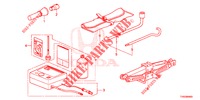 HERRAMIENTAS/GATO  para Honda CIVIC 1.8 EXECUTIVE 5 Puertas 6 velocidades manual 2015