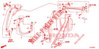 ACONDICIONADOR DE AIRE (FLEXIBLES/TUYAUX) (LH) para Honda CIVIC 1.8 EXECUTIVE 5 Puertas 6 velocidades manual 2012